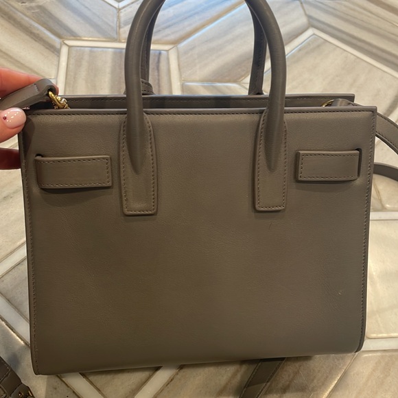 Saint Laurent Nano Sac de Jour grey - Picture 4 of 13